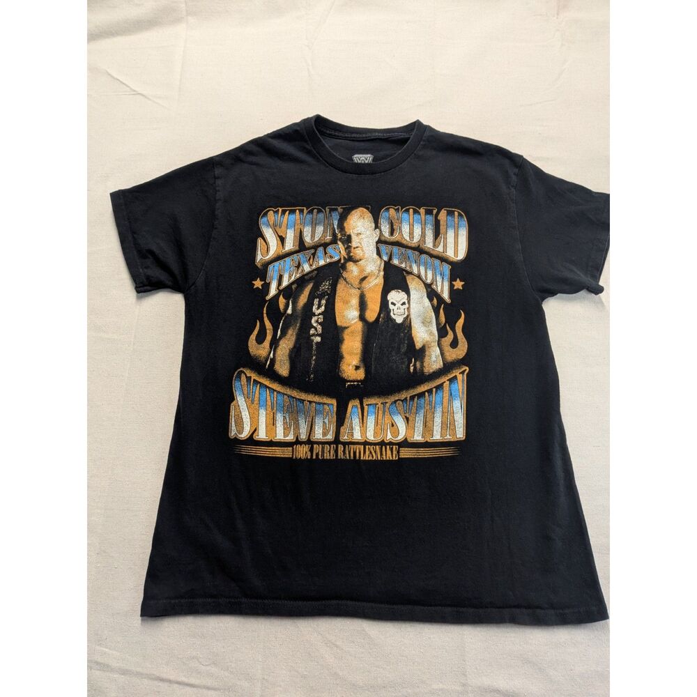 Streetwear Grunge Wrestling L Stone Cold Steve Austin WWE Texas Venom Tee